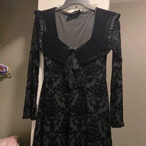 KILLSTAR  black velvet dress, perfect condition. Lovely, quite warm dress